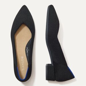 New in box — Rothy’s The High point in black, size 8.